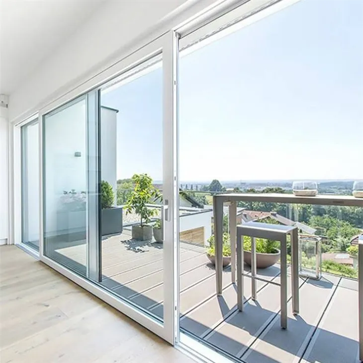aluminium lift and slide patio doors